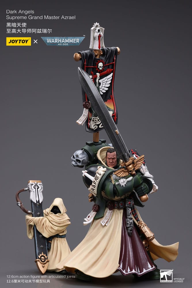 Warhammer 40k Actionfigur 1/18 Dark Angels Supreme Grand Master Azrael 13 cm Image 9