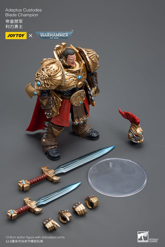 Warhammer 40k Actionfigur 1/18 Adeptus Custodes Blade Champion 12 cm Image 2