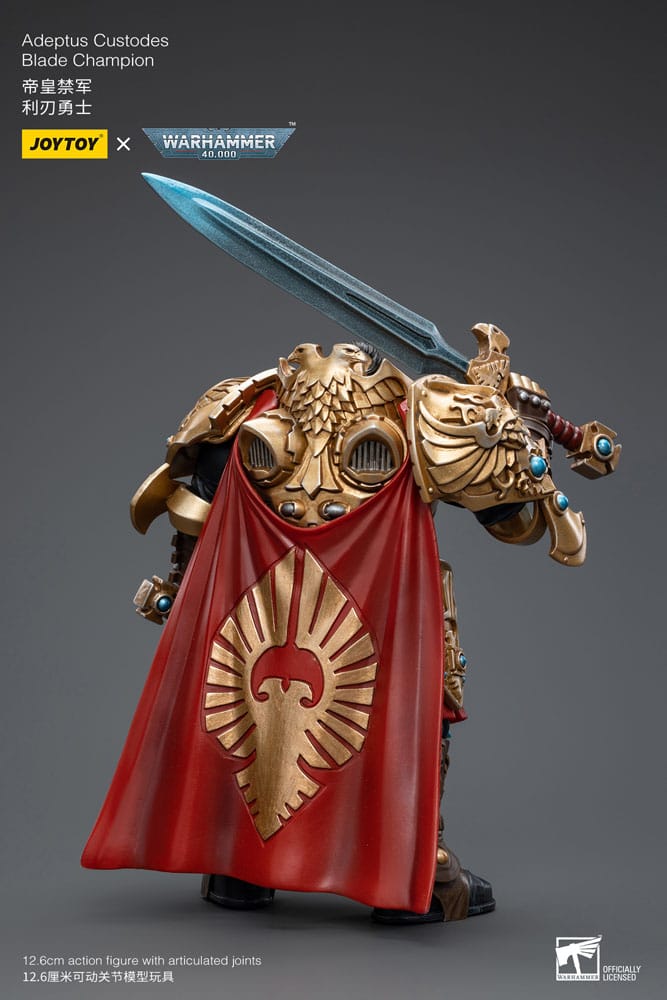 Warhammer 40k Actionfigur 1/18 Adeptus Custodes Blade Champion 12 cm Image 3