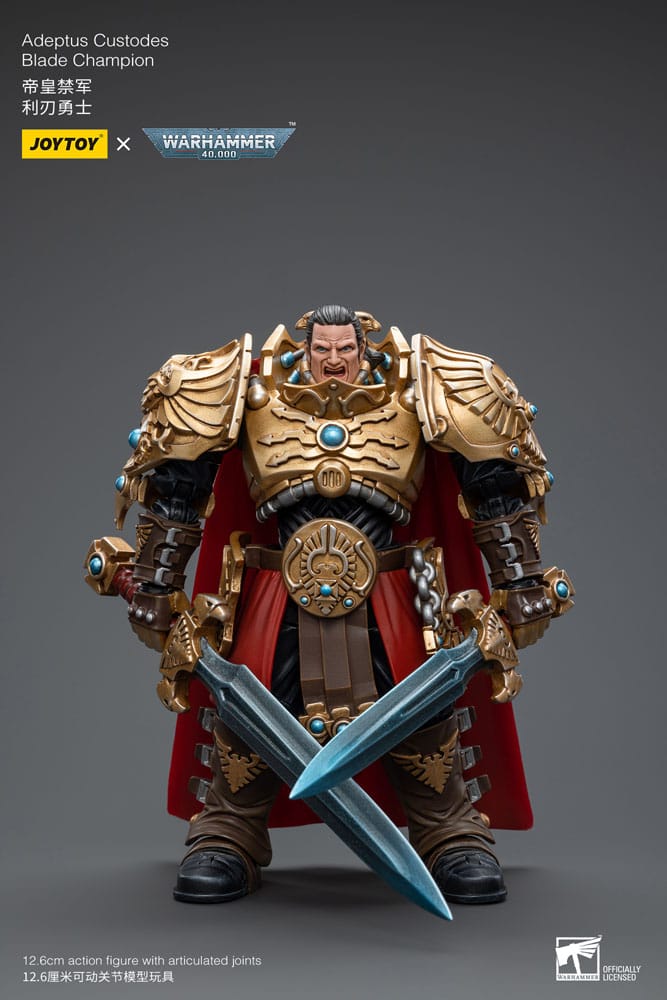 Warhammer 40k Actionfigur 1/18 Adeptus Custodes Blade Champion 12 cm Image 5