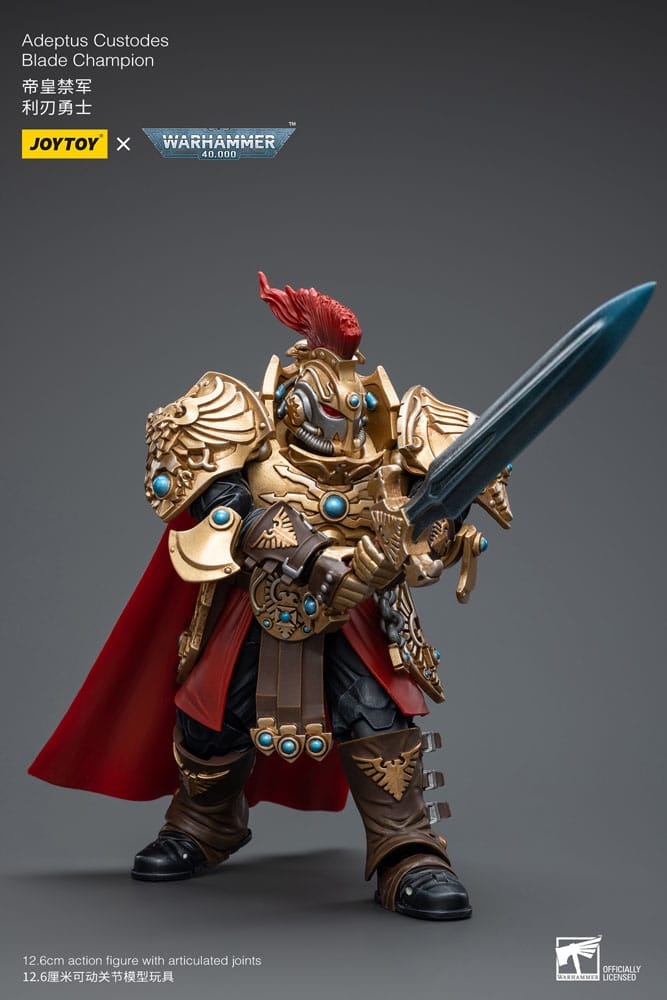 Warhammer 40k Actionfigur 1/18 Adeptus Custodes Blade Champion 12 cm Image 9