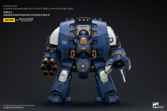 Warhammer The Horus Heresy Actionfigur 1/18 Ultramarines Leviathan Dreadnought with Cyclonic Melta Lance And Siege Claws 29 cm Image 1