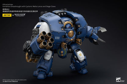 Warhammer The Horus Heresy Actionfigur 1/18 Ultramarines Leviathan Dreadnought with Cyclonic Melta Lance And Siege Claws 29 cm Image 11
