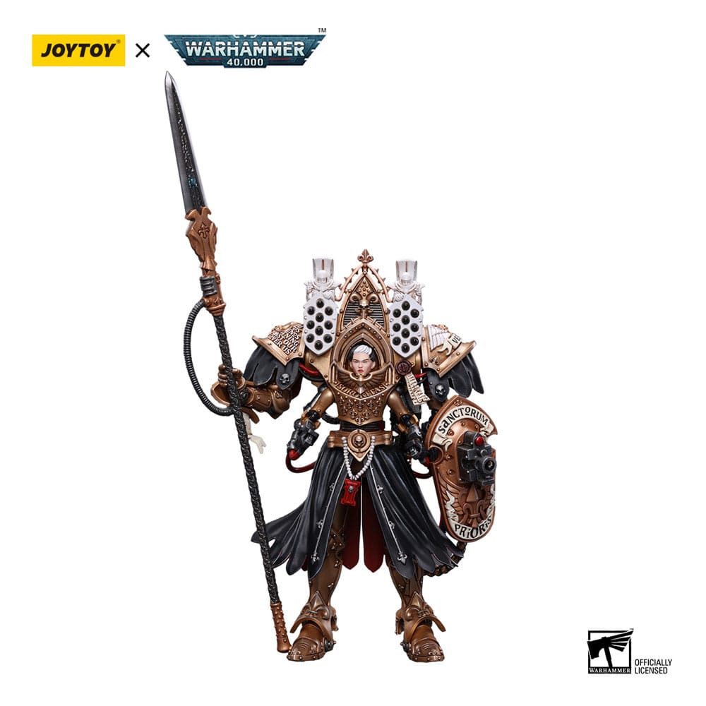Warhammer 40k Actionfigur 1/18 Adepta Sororitas Abbess Sanctorum Morvenn Vahl 12 cm Image 1