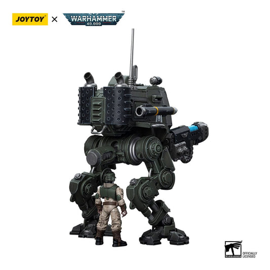 Warhammer 40k Actionfigur 1/18 Astra Militarum Cadian Armoured Sentinel 12 cm Image 2