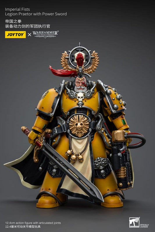 Warhammer The Horus Heresy Actionfigur 1/18 Imperial Fists Legion Praetor with Power Sword 12 cm Image 2