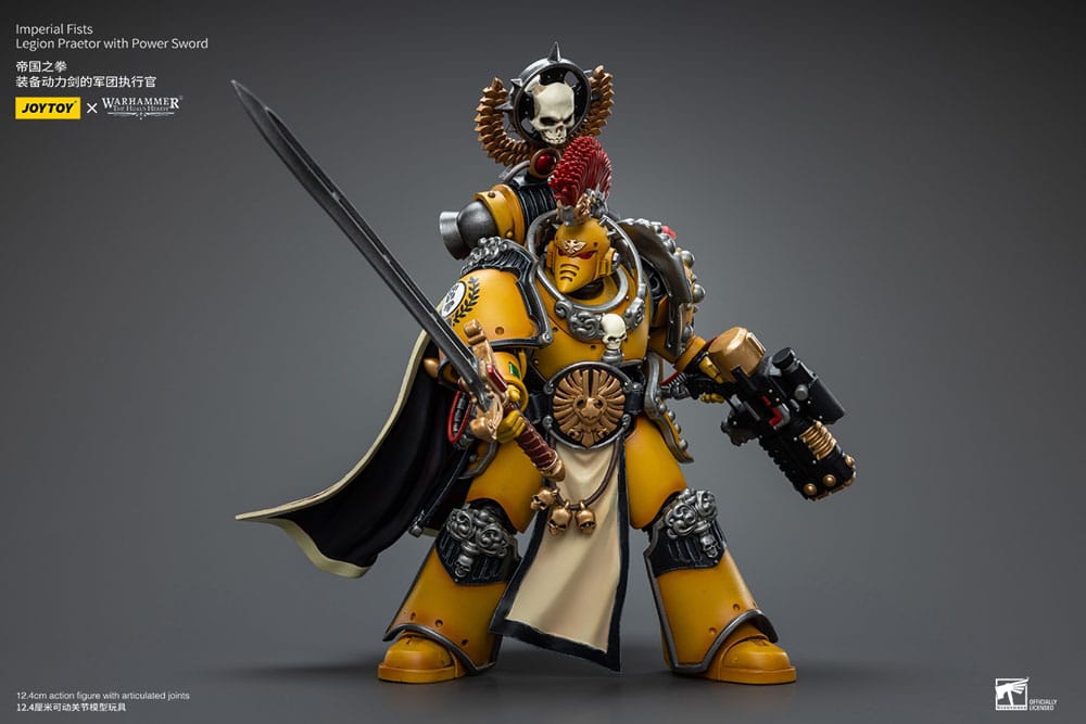 Warhammer The Horus Heresy Actionfigur 1/18 Imperial Fists Legion Praetor with Power Sword 12 cm Image 4