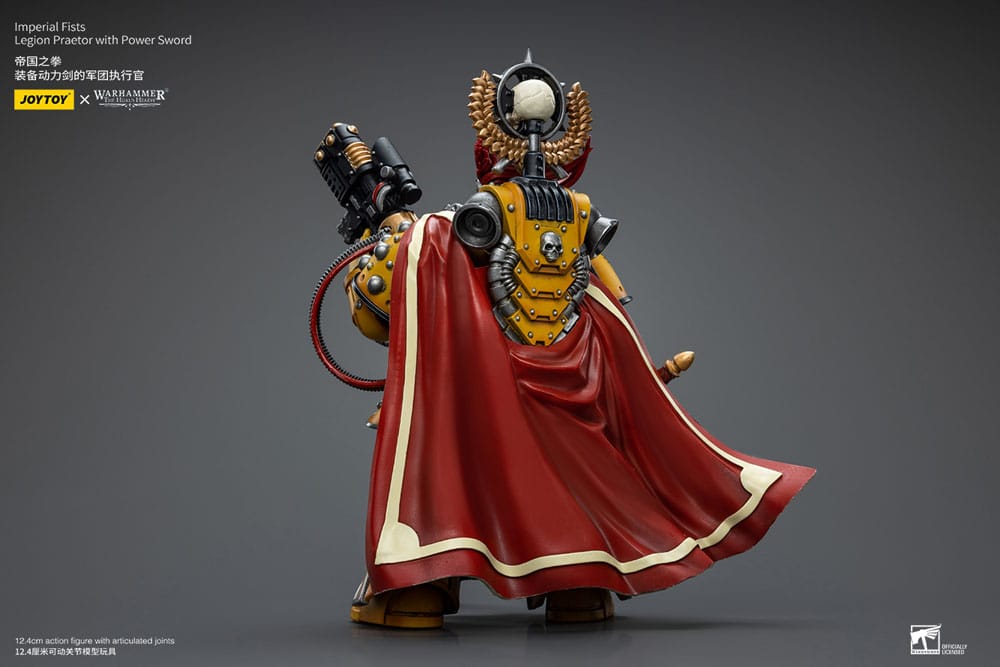 Warhammer The Horus Heresy Actionfigur 1/18 Imperial Fists Legion Praetor with Power Sword 12 cm Image 6