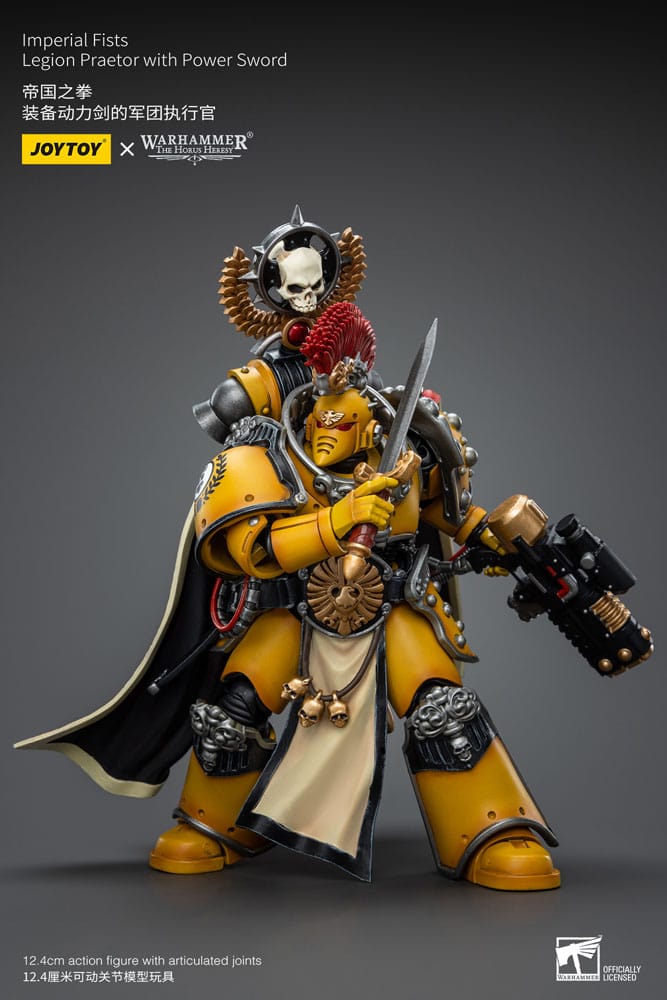 Warhammer The Horus Heresy Actionfigur 1/18 Imperial Fists Legion Praetor with Power Sword 12 cm Image 15