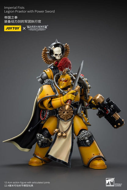 Warhammer The Horus Heresy Actionfigur 1/18 Imperial Fists Legion Praetor with Power Sword 12 cm Image 15