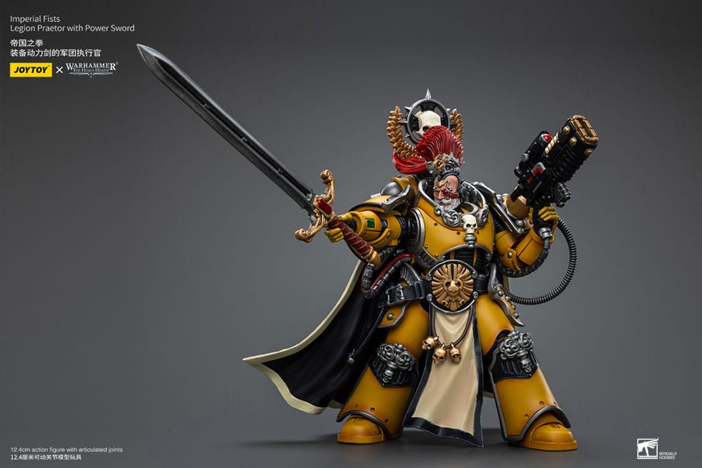 Warhammer The Horus Heresy Actionfigur 1/18 Imperial Fists Legion Praetor with Power Sword 12 cm Image 17