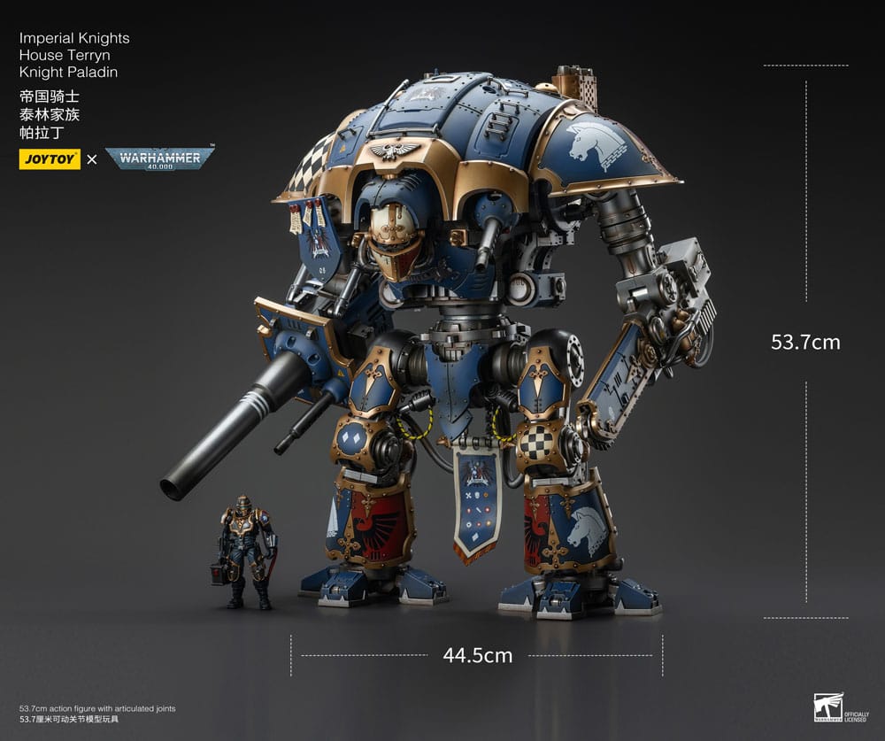 Warhammer 40k Actionfigur 1/18 Imperial Knights House Terryn Knight Paladin 54 cm Image 13