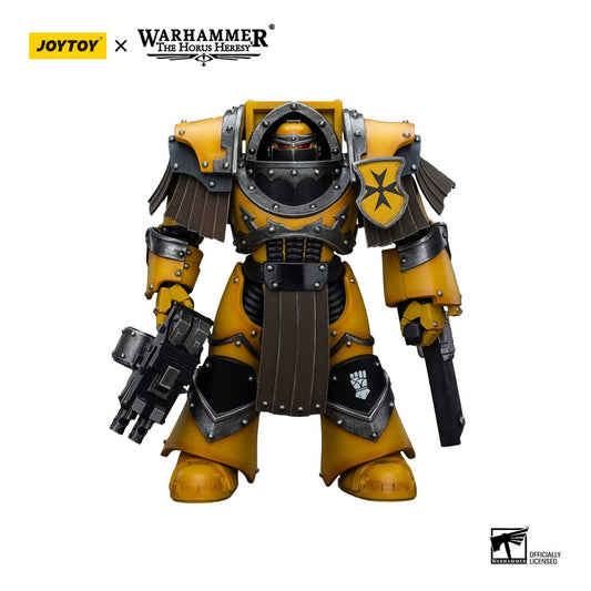Warhammer The Horus Heresy Actionfigur 1/18 Imperial Fists Legion Cataphractii Terminator Squad Legion Cataphractii with Chainfist 12 cm Image 1