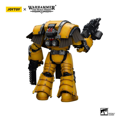 Warhammer The Horus Heresy Actionfigur 1/18 Imperial Fists Legion Cataphractii Terminator Squad Legion Cataphractii with Chainfist 12 cm Image 2