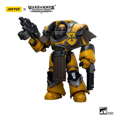 Warhammer The Horus Heresy Actionfigur 1/18 Imperial Fists Legion Cataphractii Terminator Squad Legion Cataphractii with Chainfist 12 cm Image 3