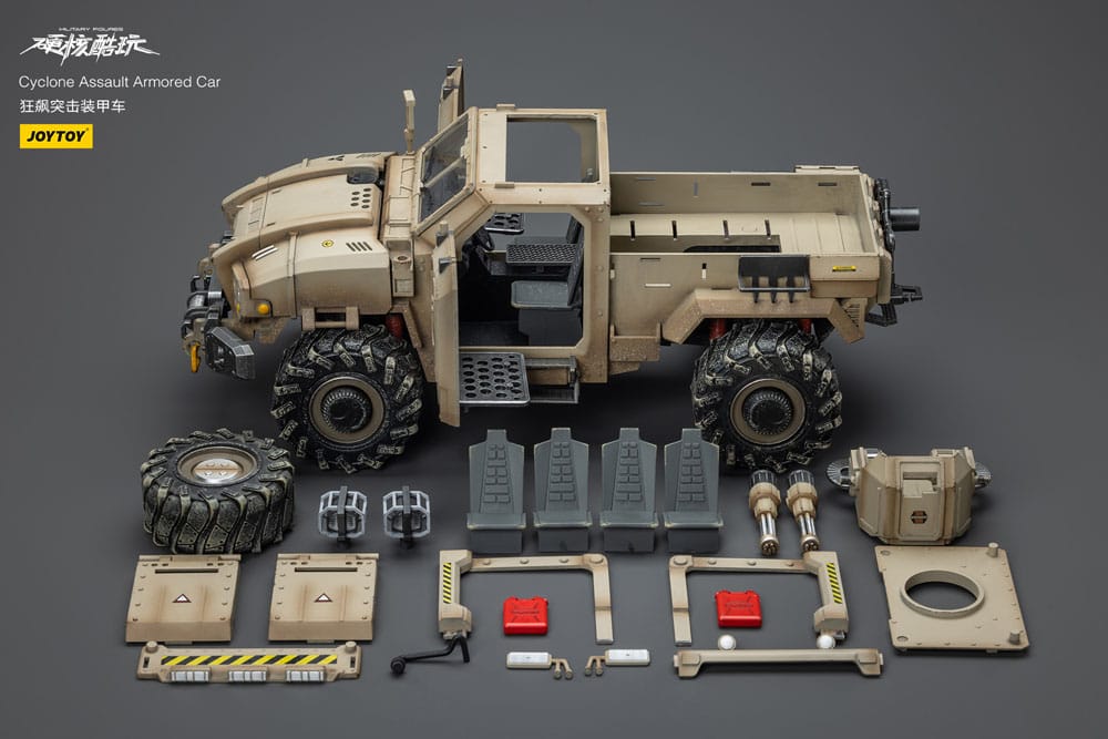 Hardcore Coldplay Fahrzeug 1/18 Cyclone Assauit Armored Car Image 9