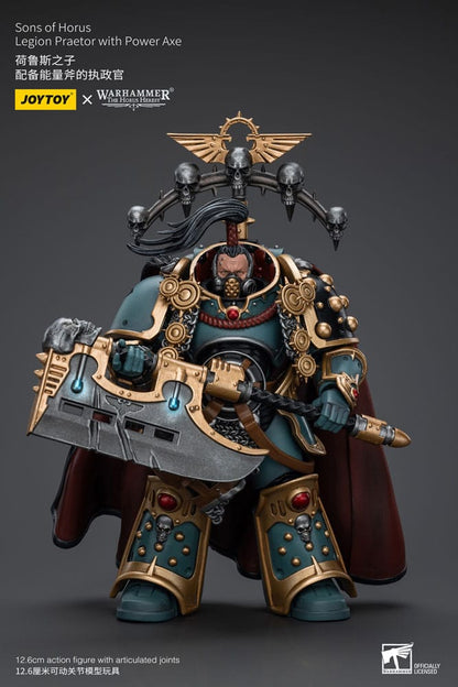 Warhammer The Horus Heresy Actionfigur 1/18 Sons of Horus Legion Praetor with Power Axe 12 cm Image 1