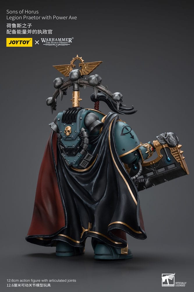 Warhammer The Horus Heresy Actionfigur 1/18 Sons of Horus Legion Praetor with Power Axe 12 cm Image 3