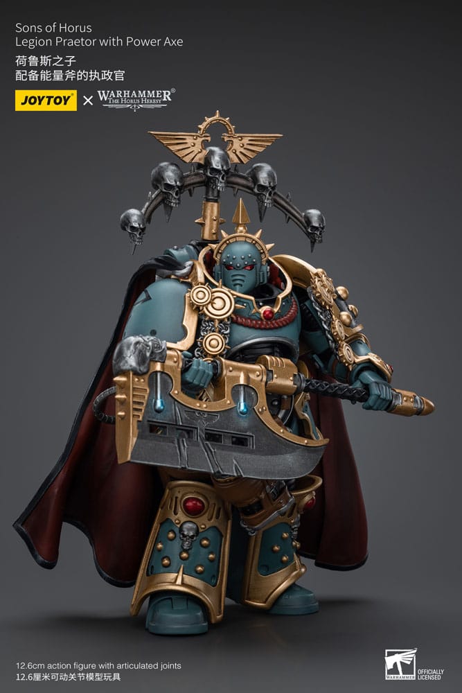 Warhammer The Horus Heresy Actionfigur 1/18 Sons of Horus Legion Praetor with Power Axe 12 cm Image 7
