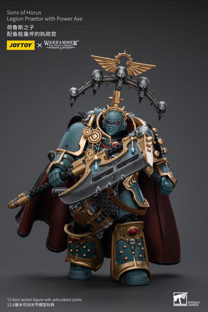 Warhammer The Horus Heresy Actionfigur 1/18 Sons of Horus Legion Praetor with Power Axe 12 cm Image 8