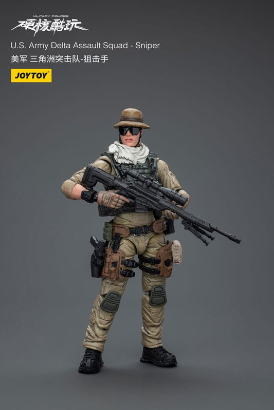Hardcore Coldplay Actionfigur 1/18 U.S. Army Delta Assault Squad Sniper 11 cm Image 1
