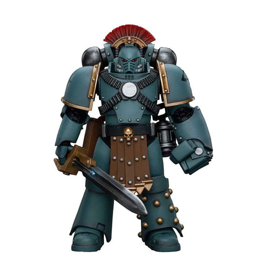 Warhammer The Horus Heresy Actionfigur 1/18 Sons of Horus MKIV Tactical Squad Sergeant with Power Fist 12 cm Image 1