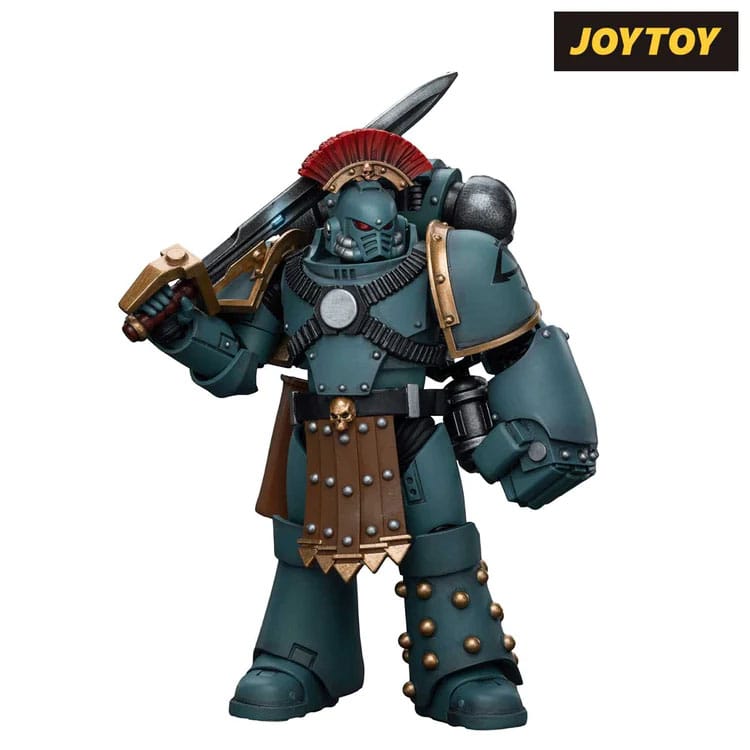 Warhammer The Horus Heresy Actionfigur 1/18 Sons of Horus MKIV Tactical Squad Sergeant with Power Fist 12 cm Image 3