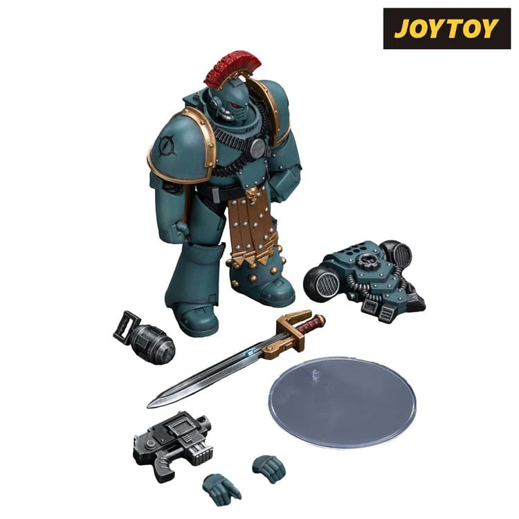 Warhammer The Horus Heresy Actionfigur 1/18 Sons of Horus MKIV Tactical Squad Sergeant with Power Fist 12 cm Image 5