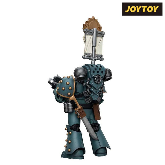 Warhammer The Horus Heresy Actionfigur 1/18 Sons of Horus MKIV Tactical Squad Legionary with Legion Vexilla 12 cm Image 2