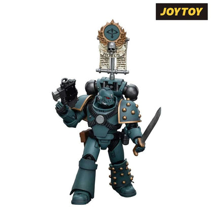 Warhammer The Horus Heresy Actionfigur 1/18 Sons of Horus MKIV Tactical Squad Legionary with Legion Vexilla 12 cm Image 3