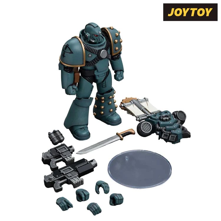 Warhammer The Horus Heresy Actionfigur 1/18 Sons of Horus MKIV Tactical Squad Legionary with Legion Vexilla 12 cm Image 4