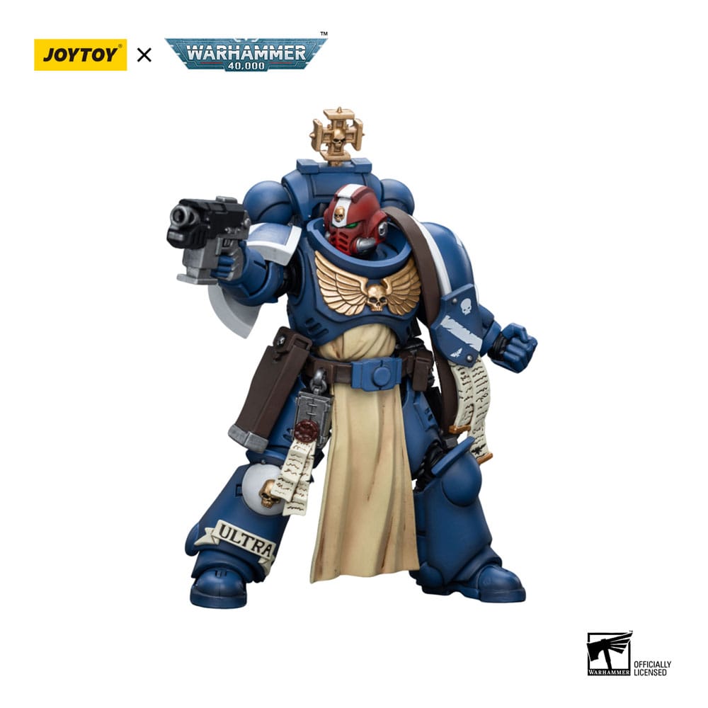 Warhammer 40k Actionfigur 1/18 Ultramarines Sternguard Veteran Sergeant 12 cm Image 3