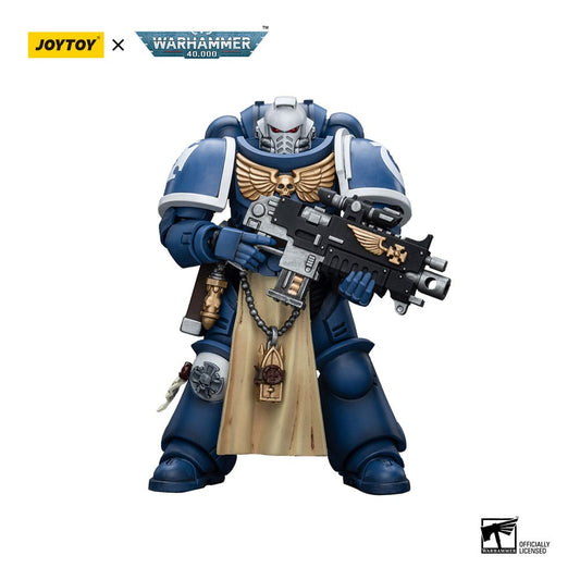 Warhammer 40k Actionfigur 1/18 Ultramarines Sternguard Veteran with Bolt Rifle 12 cm Image 1