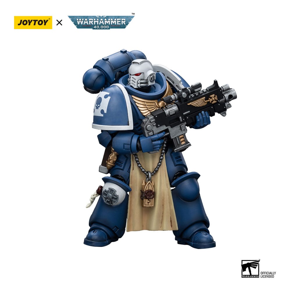 Warhammer 40k Actionfigur 1/18 Ultramarines Sternguard Veteran with Bolt Rifle 12 cm Image 4