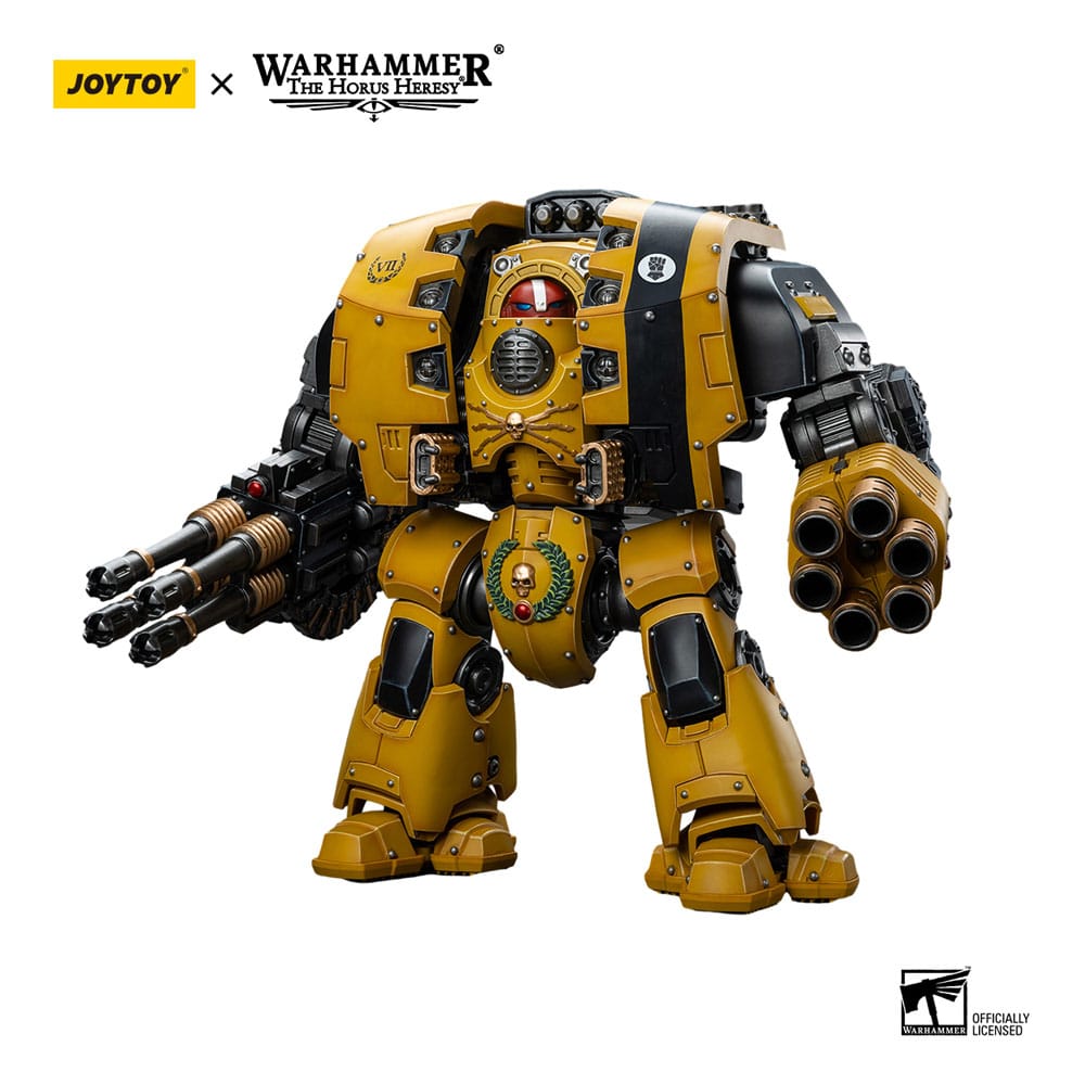 Warhammer The Horus Heresy Actionfigur 1/18 Imperial Fists Leviathan Dreadnought with Cyclonic Melta Lance and Storm Cannon 12 cm Image 4