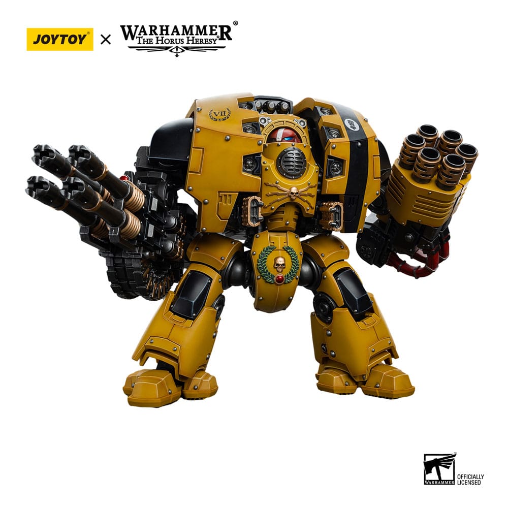 Warhammer The Horus Heresy Actionfigur 1/18 Imperial Fists Leviathan Dreadnought with Cyclonic Melta Lance and Storm Cannon 12 cm Image 5