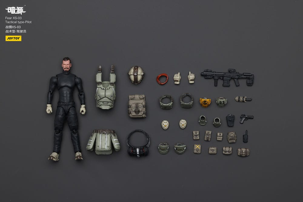 Battle For the Stars Actionfigur Fear XS-03 Tactical type-Pilot 12 cm Image 2