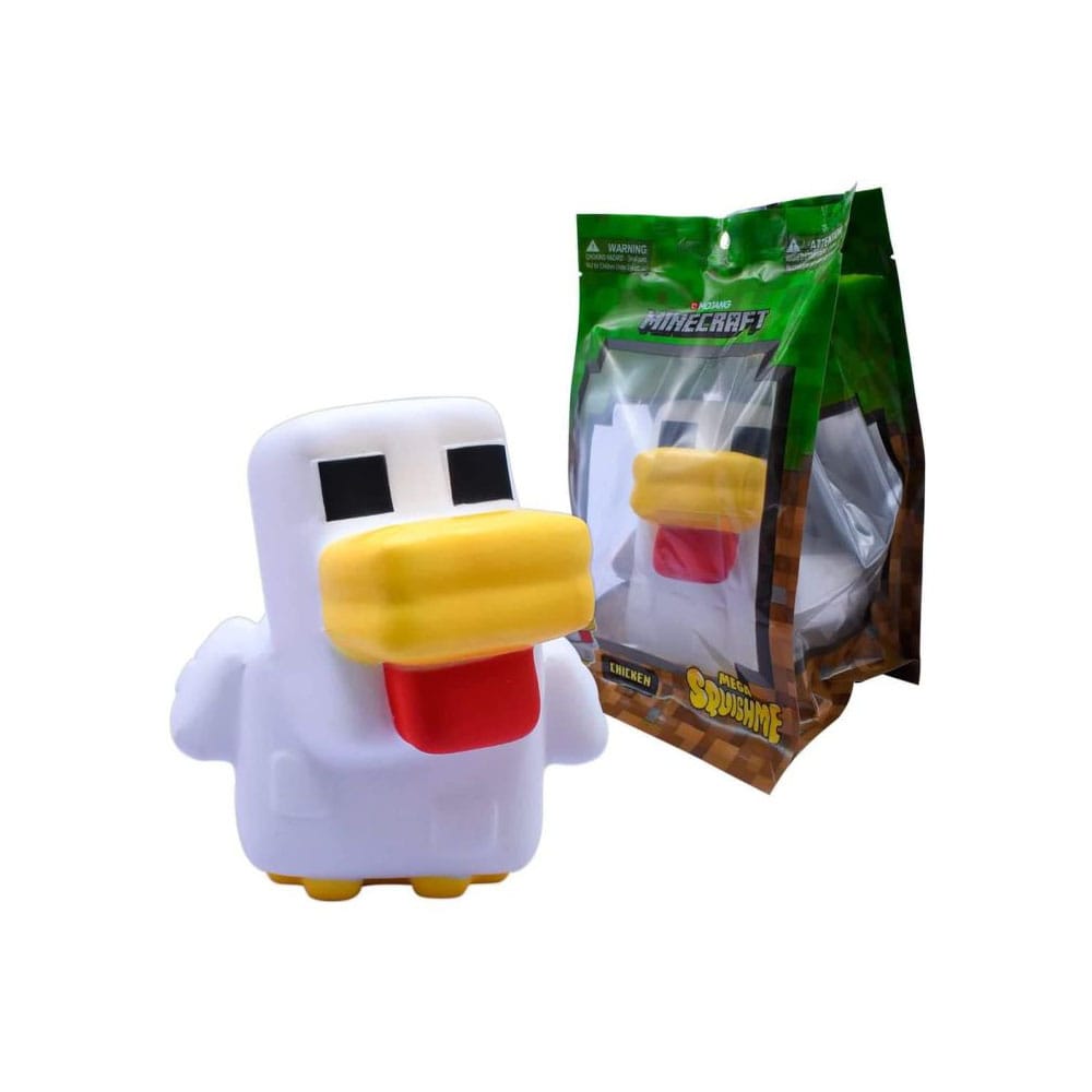 Minecraft Mega Squishme Anti-Stress-Figur Serie 3 Huhn 15 cm Image 2