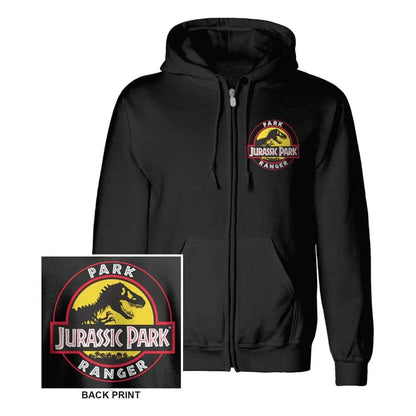 Jurassic Park Kapuzenpullover mit Reißverschluß Park Ranger  Größe XL Image 1