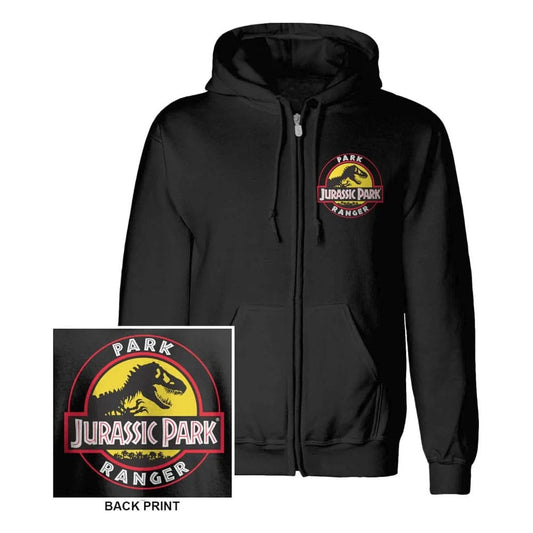Jurassic Park Kapuzenpullover mit Reißverschluß Park Ranger  Größe XL Image 1
