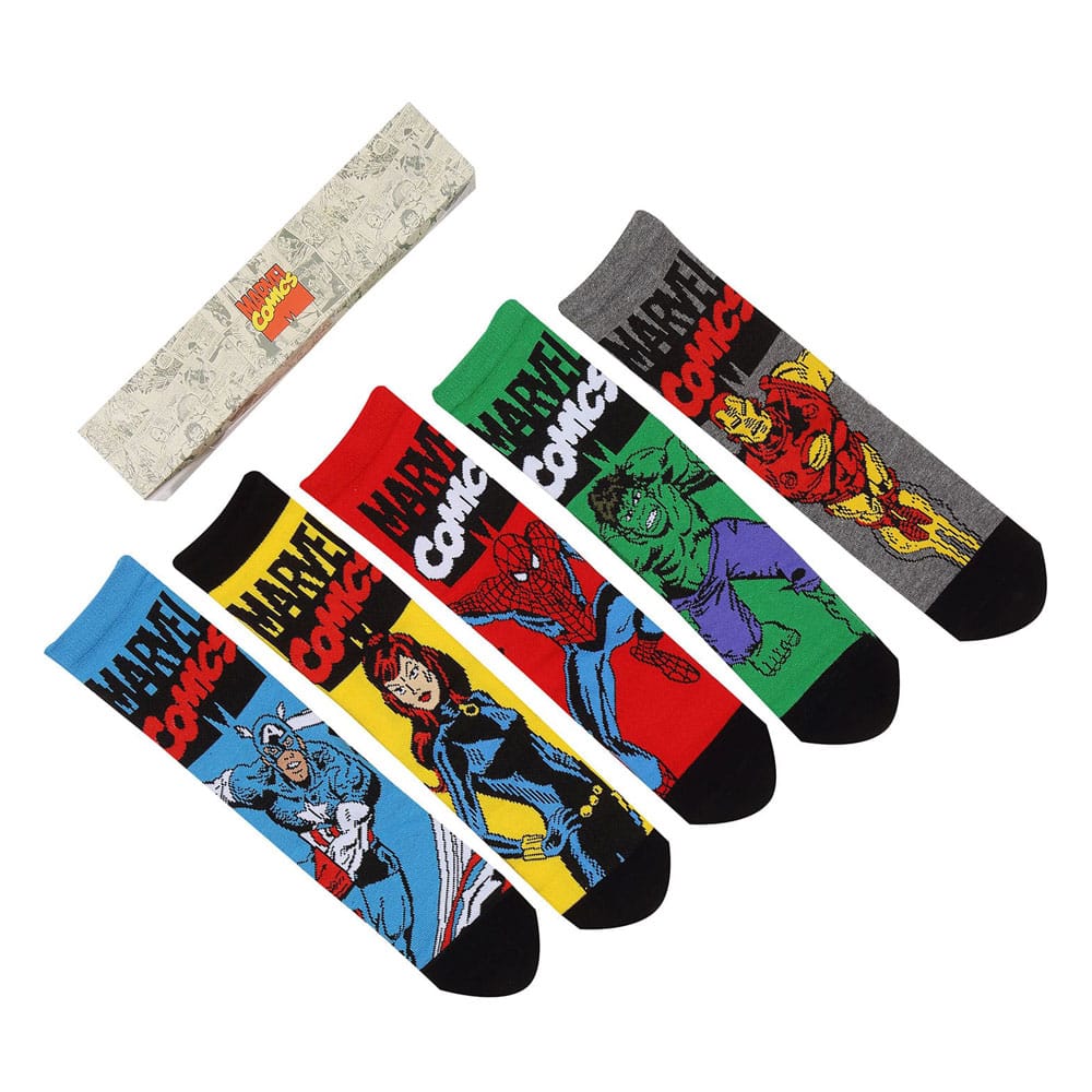 Marvel Socken 5er-Pack Avengers S-M Image
