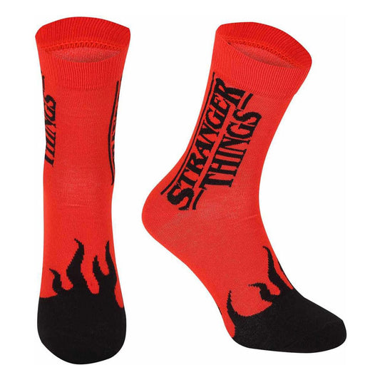 Stranger Things Socken Red Flame Small Image