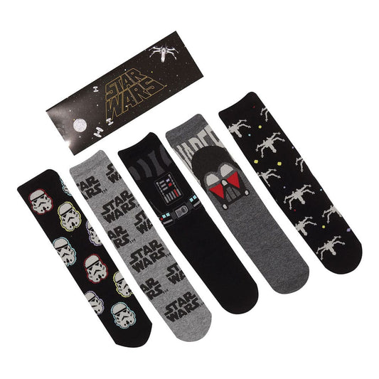 Star Wars Socken 5er-Pack Dark Side L-XL Image