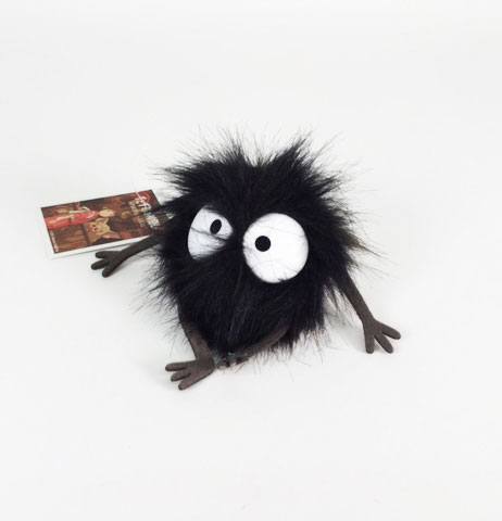 Studio Ghibli Plüsch-Anhänger Noiraude 7 cm Image