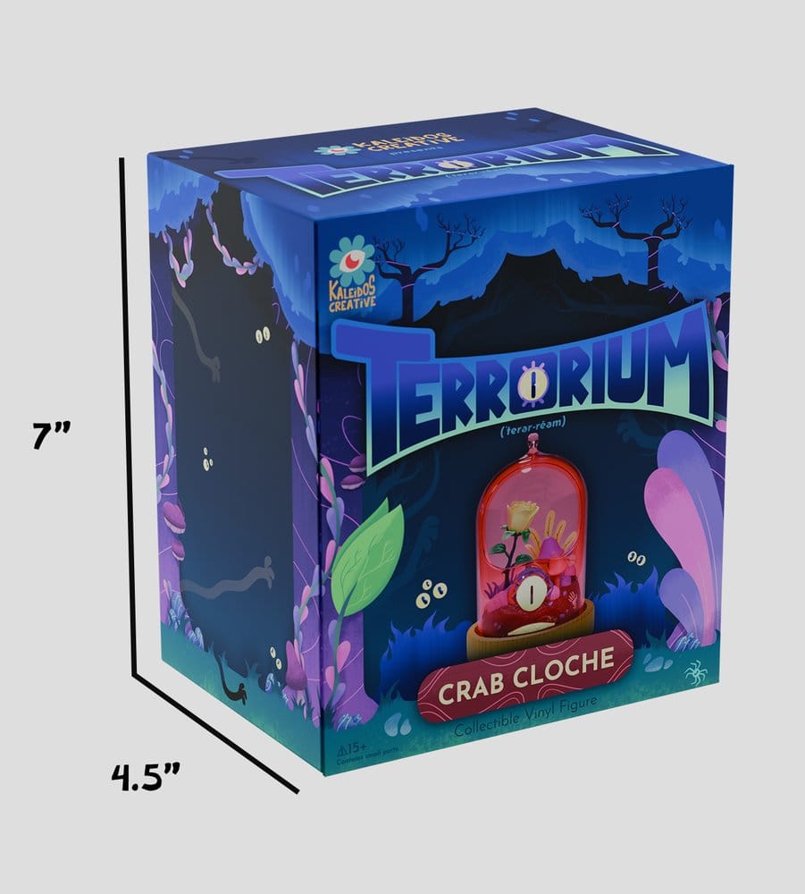 Terrorium PVC Figur Crab Cloche (Glow in the Dark) 16 cm Image 2