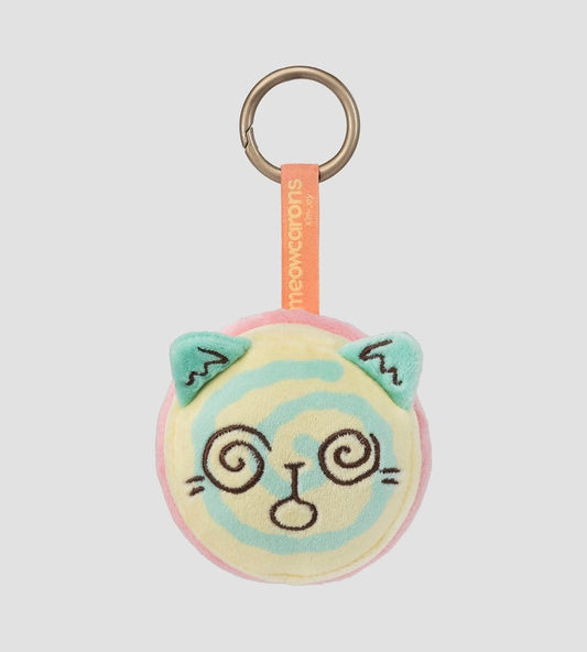 Meowcaron Plüsch Taschenanhänger Spiral 7 cm Image 1