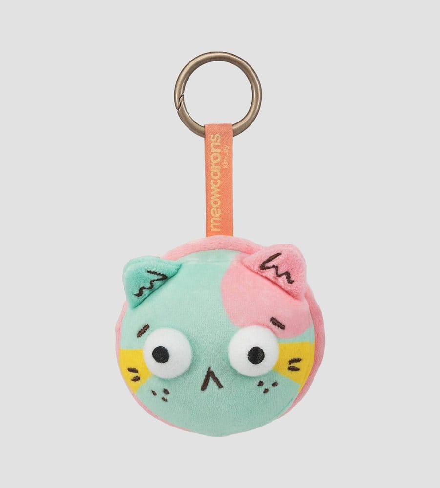 Meowcaron Plüsch Taschenanhänger Scared 7 cm Image 1