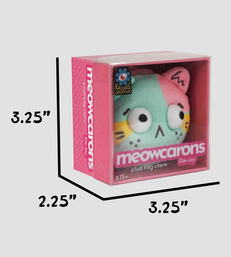Meowcaron Plüsch Taschenanhänger Scared 7 cm Image 5