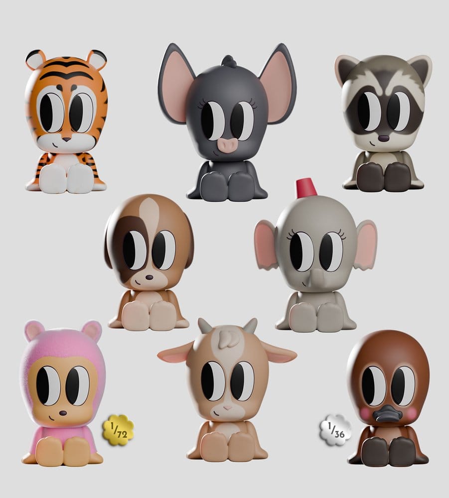 Tiny Shiny Hineys Minifiguren S1 7 cm Blind Box Display (6) Image 1