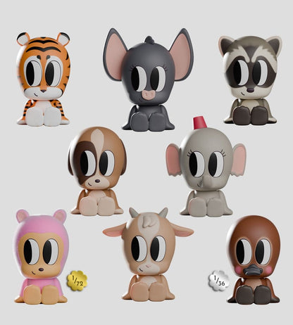 Tiny Shiny Hineys Minifiguren S1 7 cm Blind Box Display (6) Image 1